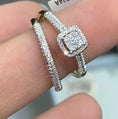 Load image into Gallery viewer, Diamond Wedding Ring | 10K Gold | Luxury Diamond | Jewelry | Bridal Ring Set | Wedding Band | Real Diamond | Christmas Gift
