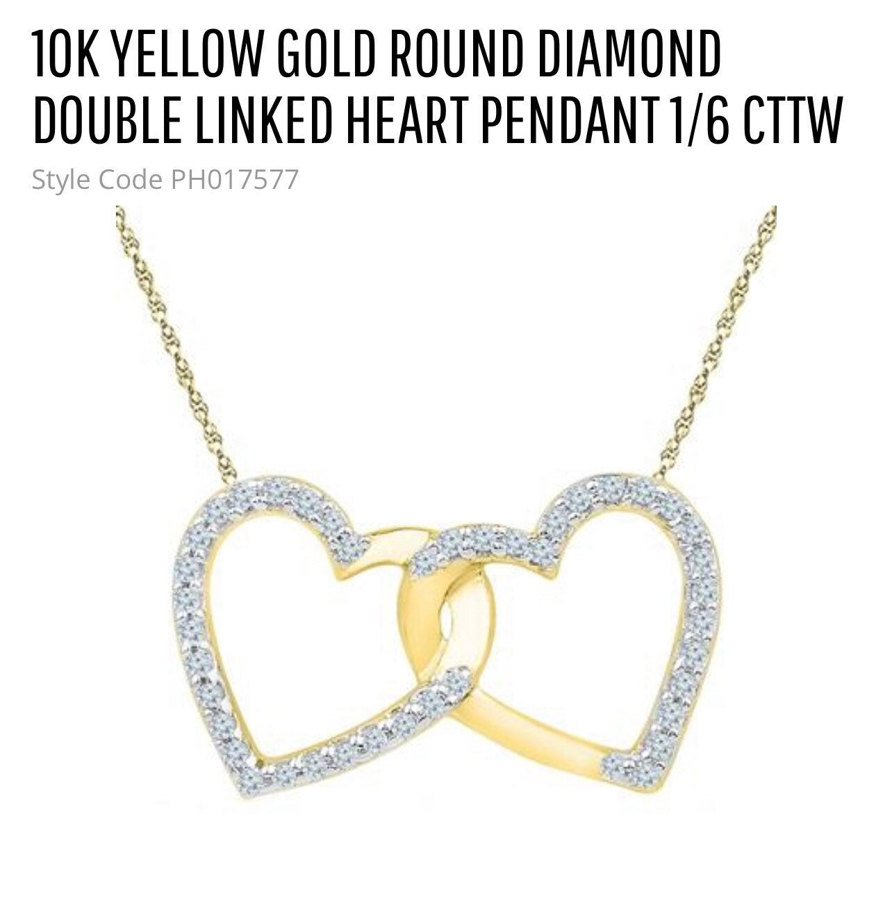 10K Real Gold | Natural Diamond Pendant | Luxury Diamond Jewelry | Heart Jewelry | Gold Charm | Real Diamond Heart Pendant | Gift for Mom