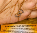 Cargar la imagen en la vista de la galería, 10K Real Gold | Natural Diamond Pendant | Luxury Diamond Jewelry | Heart Jewelry | Gold Charm | Real Diamond Heart Pendant | Gift for Mom
