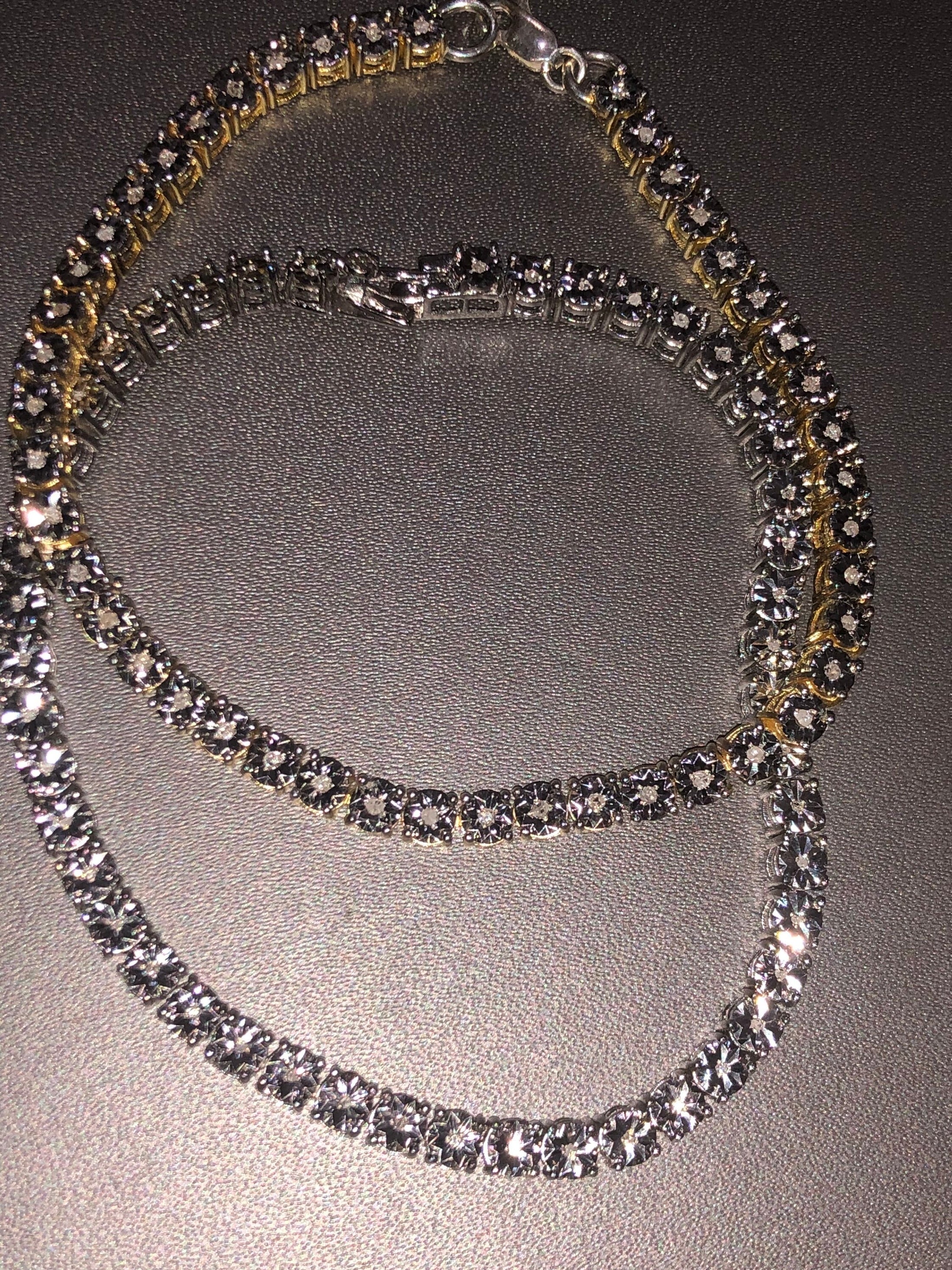 Biggest Semi Annual deal ever Real diamond tennis bracelets on sale till Friday Free real diamond Watch w/ all purchases! Authenticity incl