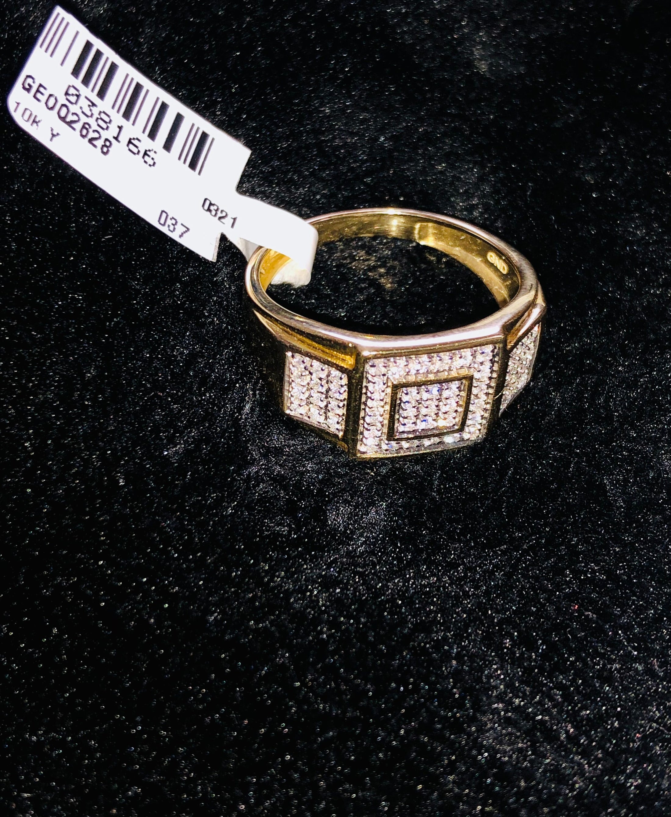 10K Real Gold | Natural Diamond Ring | Luxury Diamond Jewelry | HipHop ring | Gold Ring | Real Diamond | holiday Sale | Gift for men