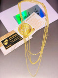 Load image into Gallery viewer, 18k Gold Vermeil Ice Chain Beautiful sparkly chain hand made in Turkey beautiful statement 925 chain sparkles like crazy Best His/Her gift
