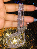 Load image into Gallery viewer, 18k Gold Vermeil Ice Chain Beautiful sparkly chain hand made in Turkey beautiful statement 925 chain sparkles like crazy Best His/Her gift
