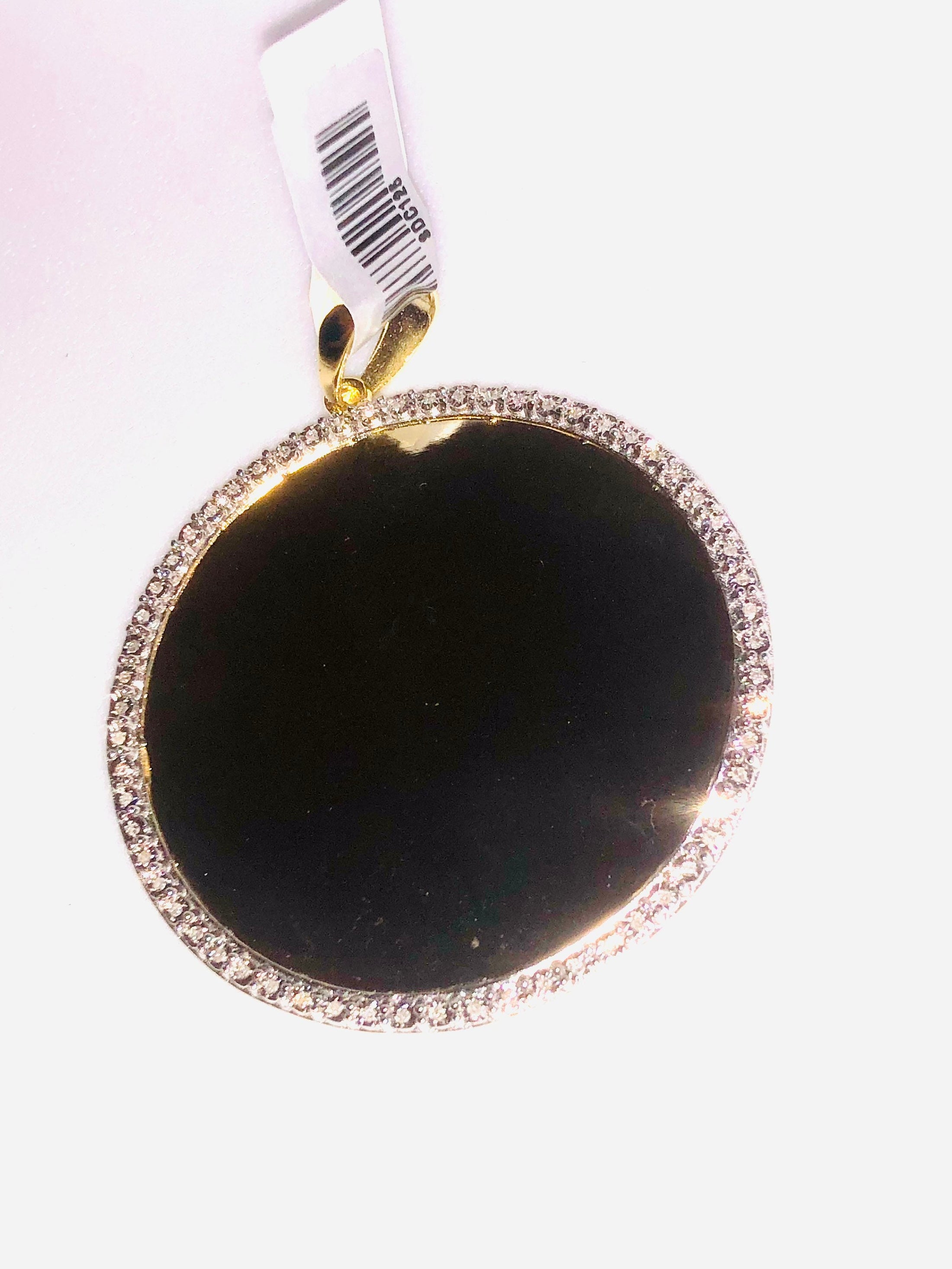 10k Gold Vermeil Real Diamond Memorial Jewelry | Custom Name/Photo Pendant | Memory Pendant| In Loving Memory Charm | Memorial Necklace Gift