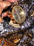 Load image into Gallery viewer, Real diamond Mens beautiful custom made watch huge sale best gift holiday anniversary birthday wedding natural genuine diamond NOT CZ
