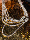 Load image into Gallery viewer, 18k Gold Vermeil Ice Chain Beautiful sparkly chain hand made in Turkey beautiful statement 925 chain sparkles like crazy Best His/Her gift
