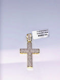 Load image into Gallery viewer, Diamond Cross Pendant | 10k Gold Vermeil | 1cttw | For Her | For Him | Christmas Gift
