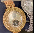 Cargar la imagen en la vista de la galería, 100% Natural Diamond Men’s Luxury Watch - Stainless Steel - Water Resistant - Japan Dial - Gift Box Included - Gift For Him - Anniversary
