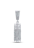 Load image into Gallery viewer, 10k White Gold Vermeil| Cremation Necklace | Cremation Jewelry | Cremation Urn | Urn Jewelry | Ashes | Memorial 925 | Keepsake Gift
