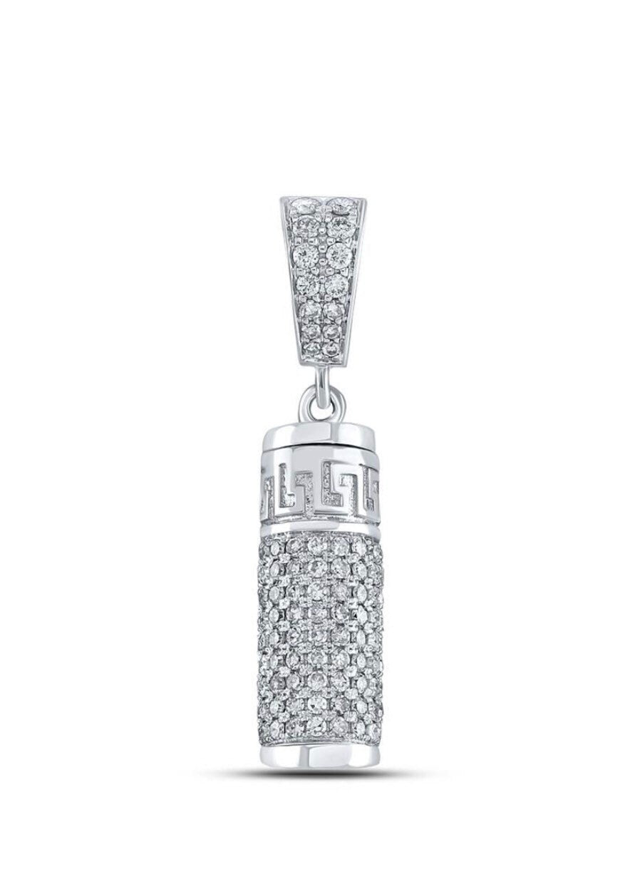 10k White Gold Vermeil| Cremation Necklace | Cremation Jewelry | Cremation Urn | Urn Jewelry | Ashes | Memorial 925 | Keepsake Gift