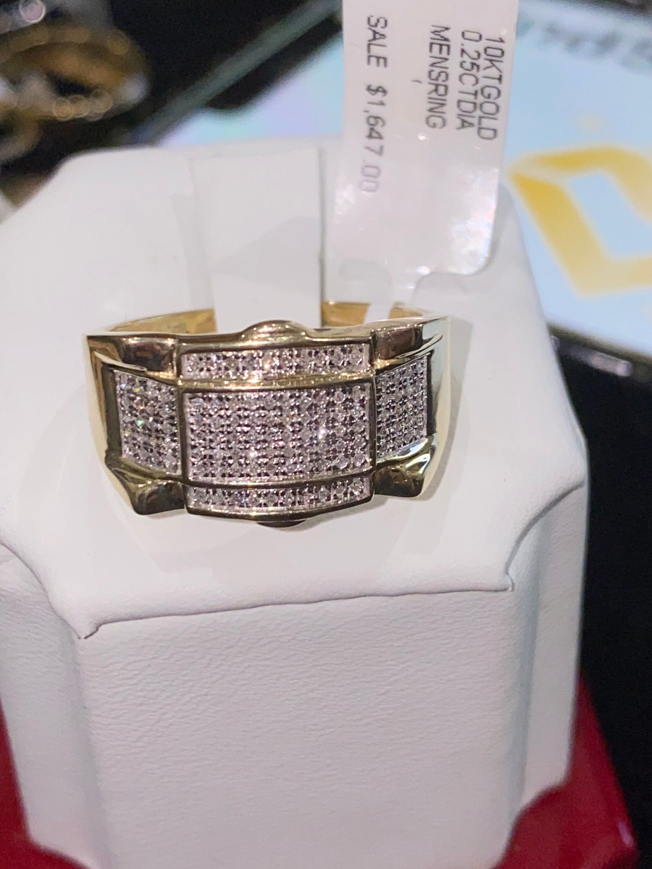 10K Real Gold | Natural Diamond Ring | Luxury Diamond Jewelry | HipHop ring | Gold Ring | Real Diamond | holiday Sale | Gift for men