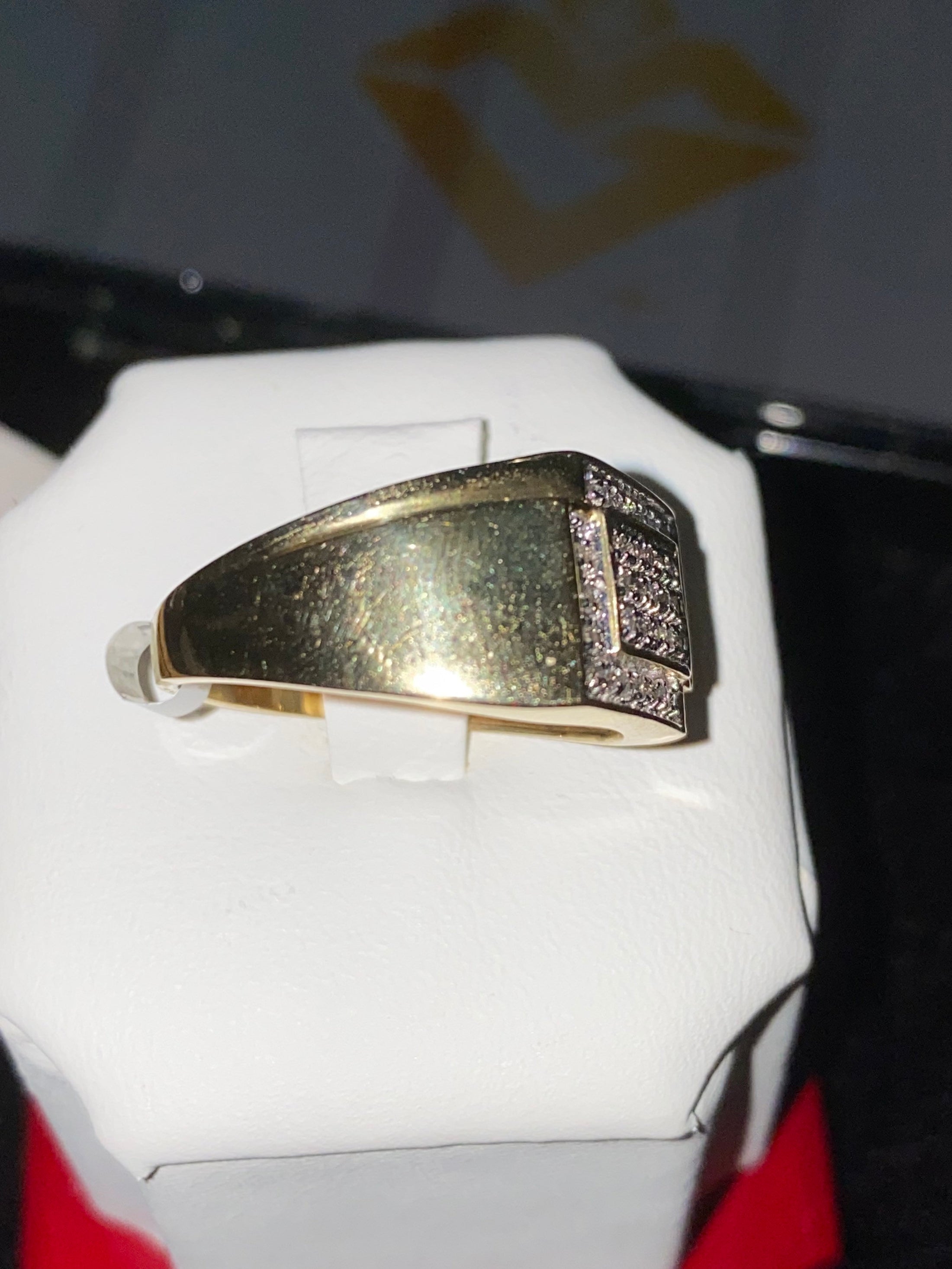 10K Real Gold | Natural Diamond Ring | Luxury Diamond Jewelry | HipHop Jewelry | Gold Ring | Real Diamond Ring | holiday Sale | Men Ring