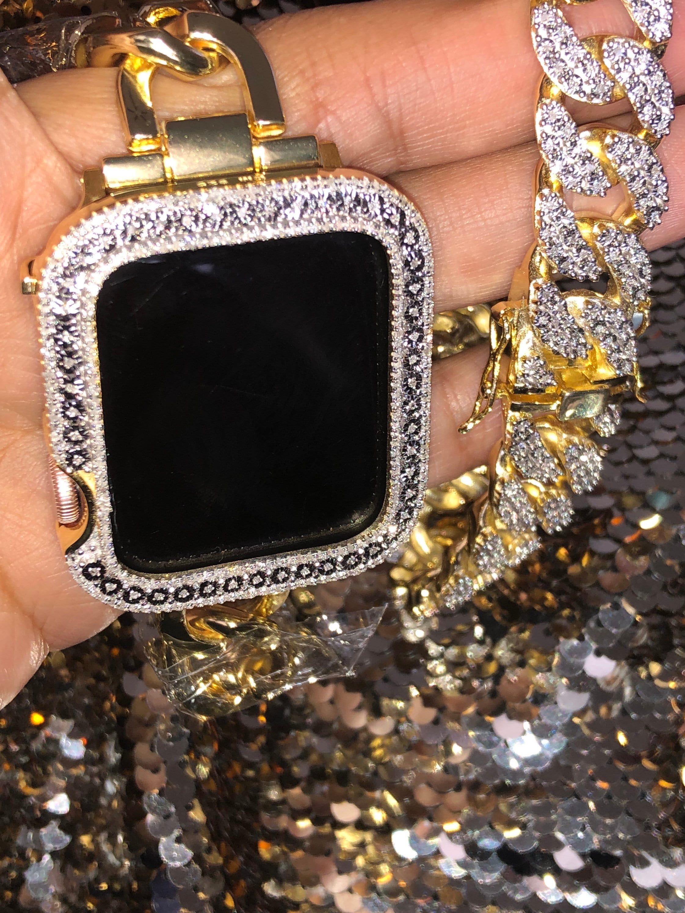 Real Diamond Apple Watch Case | Luxury Diamond Case | Series 7 Apple C ...