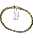 Load image into Gallery viewer, 14kt Real Gold 2 carat Natural SI certified Diamond Tennis Bracelet NOT plated FREE appraisal best Gift Unbeatable unbelievable Best Gift!
