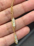 Load image into Gallery viewer, Real Diamond Anklet | 10k Gold Vermeil | Diamond Bracelet | Iced Out Anklet | Sexy Gift For Her | Christmas Gift | Anniversary, Her Bracelet
