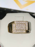 Cargar la imagen en la vista de la galería, 10K Real Gold | Natural Diamond Ring | Luxury Diamond Jewelry | HipHop Jewelry | Gold Ring | Real Diamond Ring | holiday Sale | Men Ring
