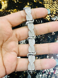 Load image into Gallery viewer, Genuine Real diamond men bracelet Only one ever made exclusive design 2 cttw Real diamonds Anniversary Birthday Christmas Gift for him Sale
