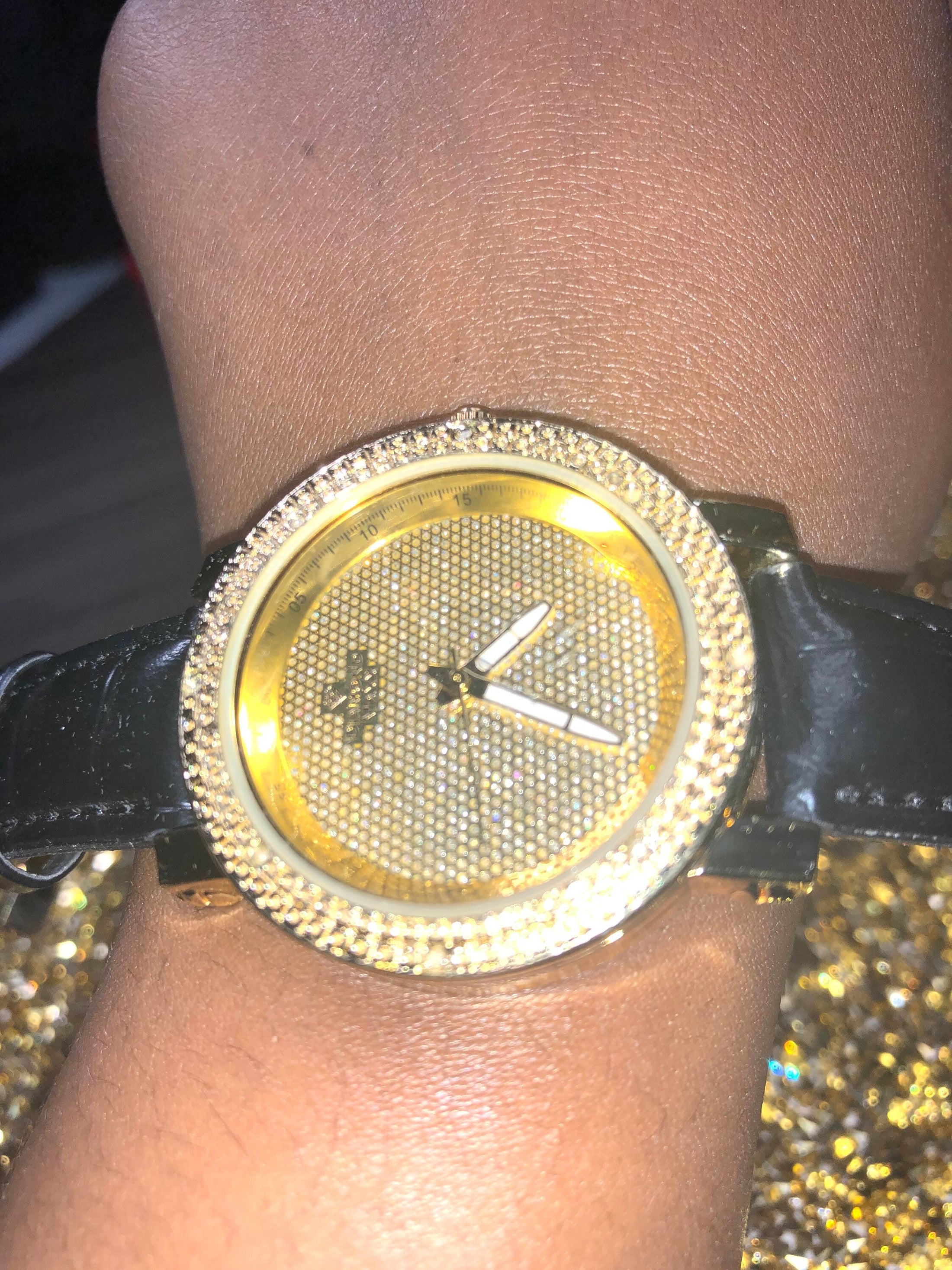 Real diamond watch for women, genuine natural diamond, gift for women, engagement gift, wedding anniversary, birthday gift, holiday Sale