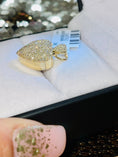 Cargar la imagen en la vista de la galería, Real Gold Urns | Real Diamond Cremation Urn | Urn Necklace For Ashes 10k solid Gold | Cremation Necklace | Keepsake Heart Urn jewelry

