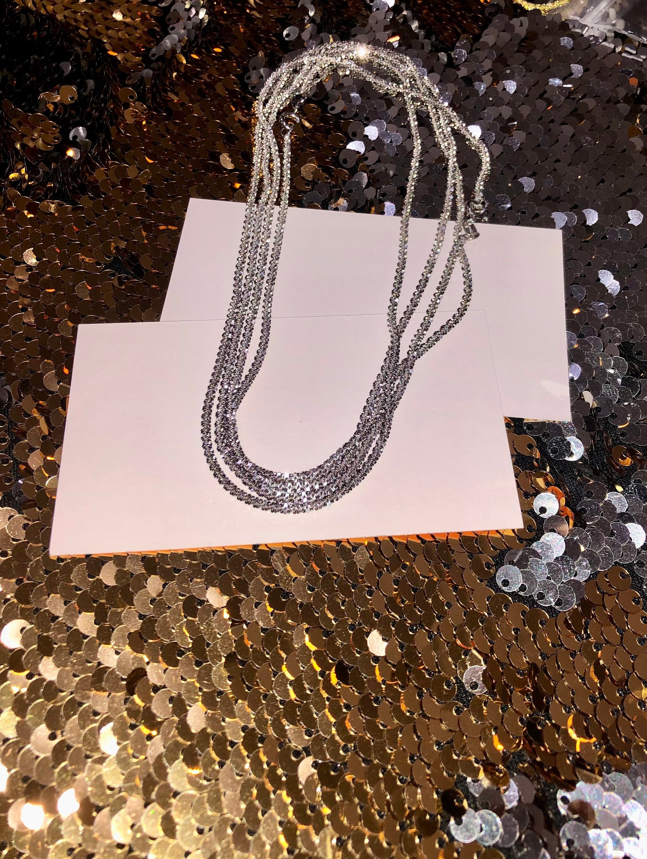 Sparkle Turkish ice chain bestseller back in stock best gift for women holiday anniversary birthday huge sale free gift w/ purchase HOT