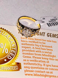 Cargar la imagen en la vista de la galería, Men’s Real Diamond Ring! Huge Sale! Comes with certificate of authenticity. Not CZ not fake!
