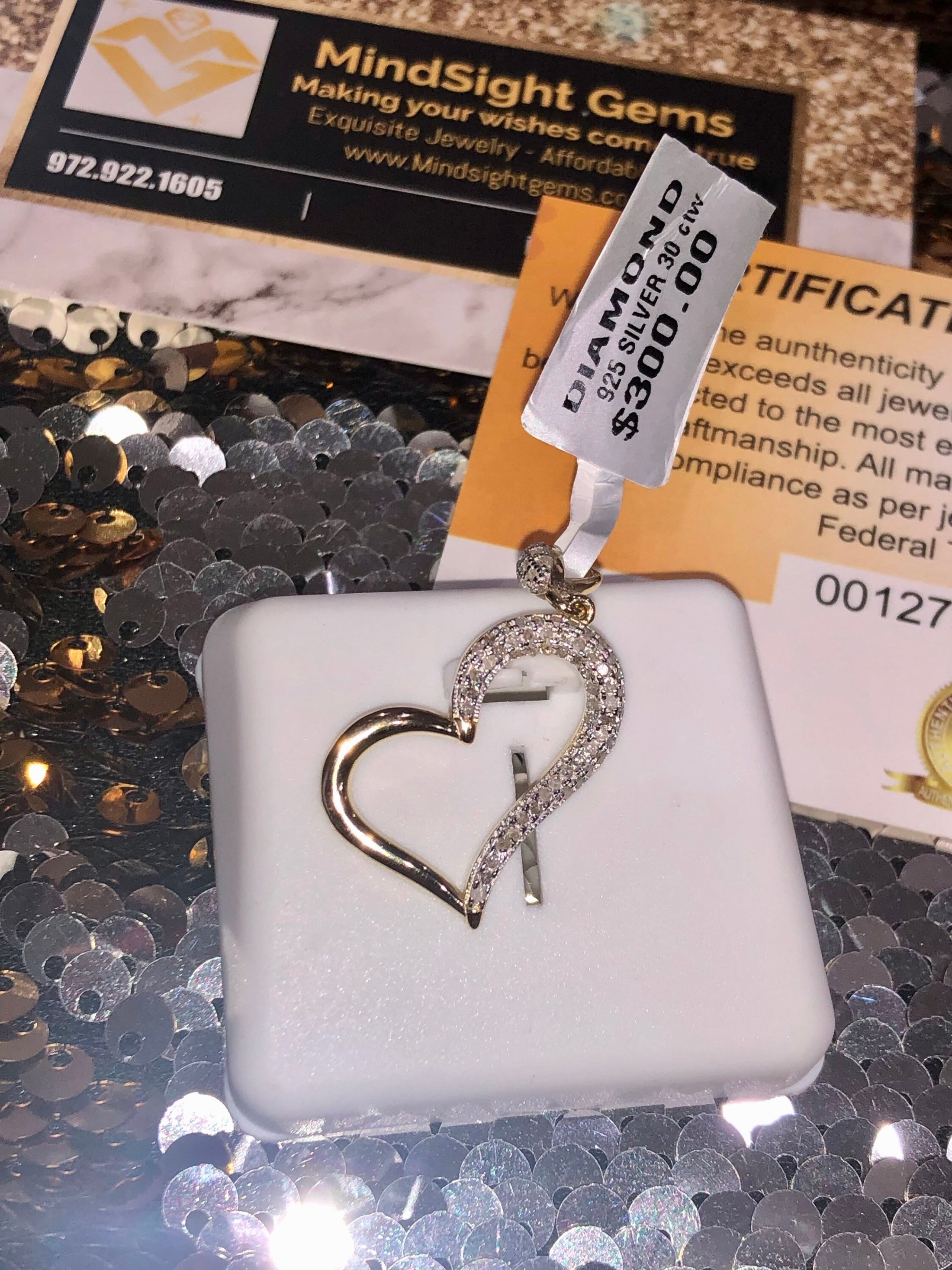 Beautiful real natural diamond heart pendant NOT CZ Not moissanite, 100% real diamonds, anniversary gift, wedding jewelry, 10k gold vermeil,