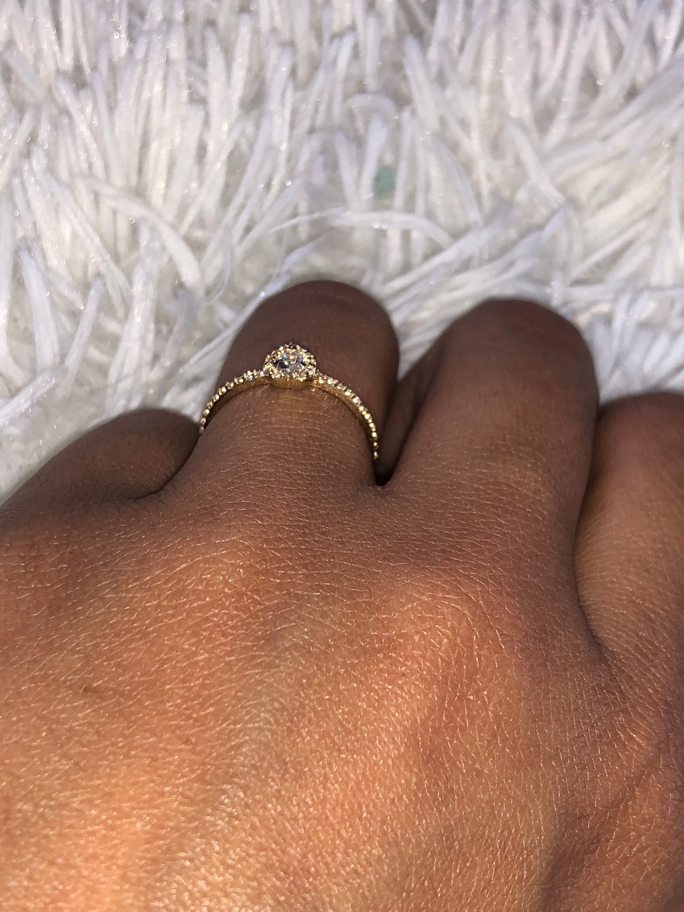 10k solid gold engagement ring, heart promise ring, real gold, NOT plated, stunning Swarovski custom made elegant statement dainty ring, wow