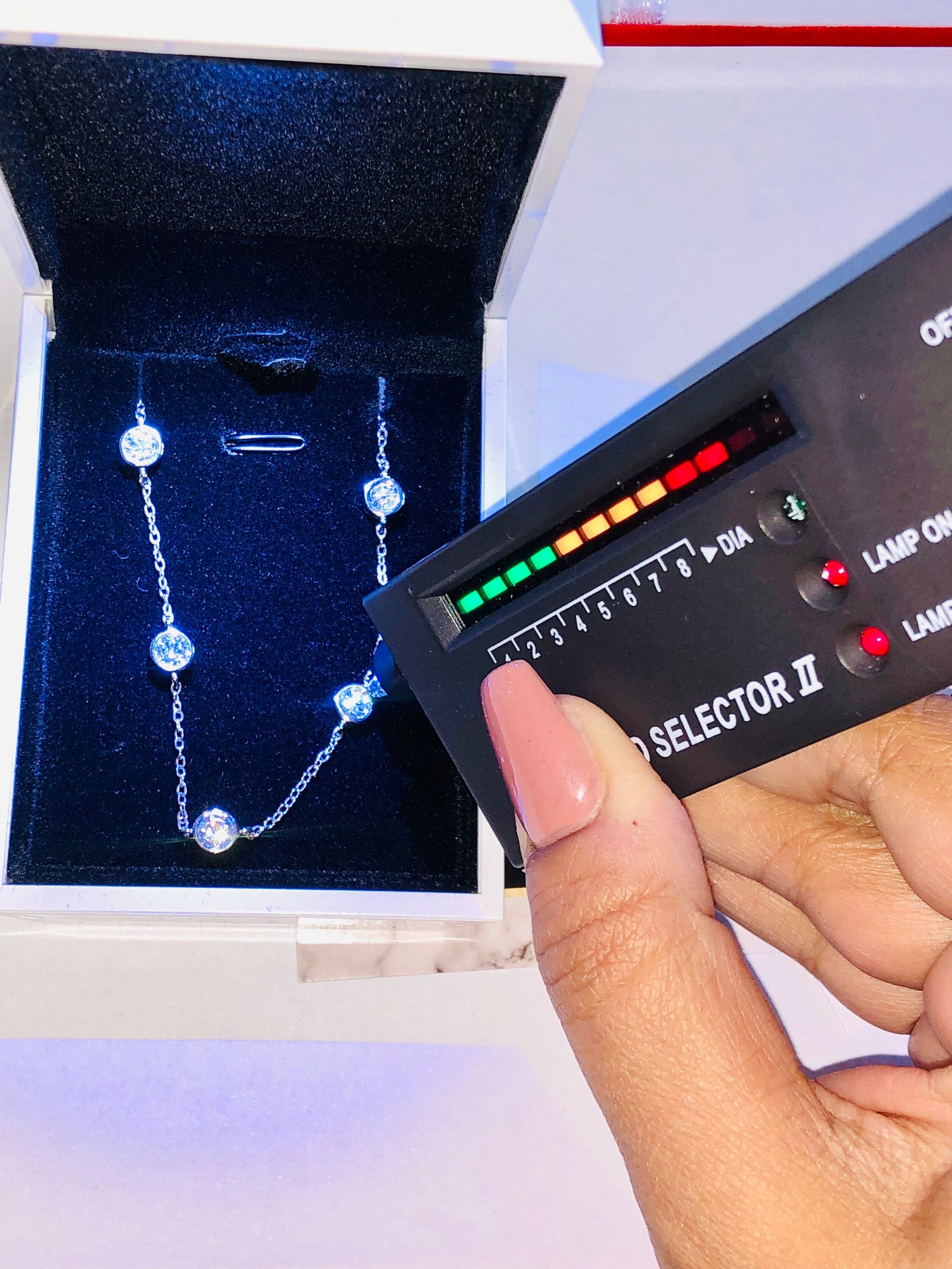 GRA Certified 2.50 carat solitaire moissanite diamond necklace, GRA document included, stunning necklace, 100% passes diamond test, Gift,