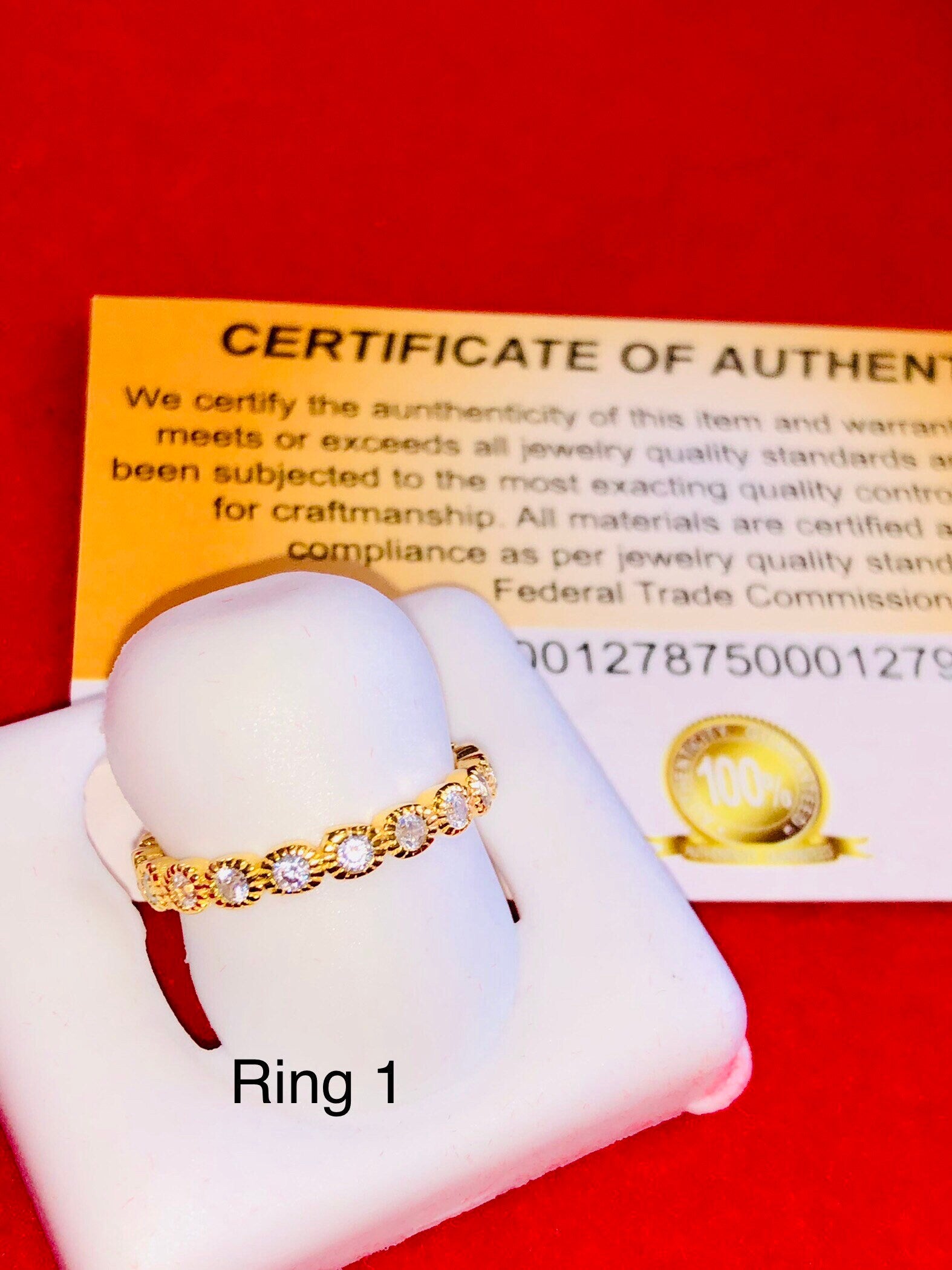 18k yellow gold vermeil eternity band, beautiful gift for women for all occasions, custom hand made exclusive design bands for wedding sale