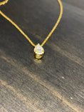 Load image into Gallery viewer, Breathtakingly stunning Certified Diamond Urn necklace, cremation jewelry for ashes, necklace for ashes, human ashes, Real 14k gold vermeil
