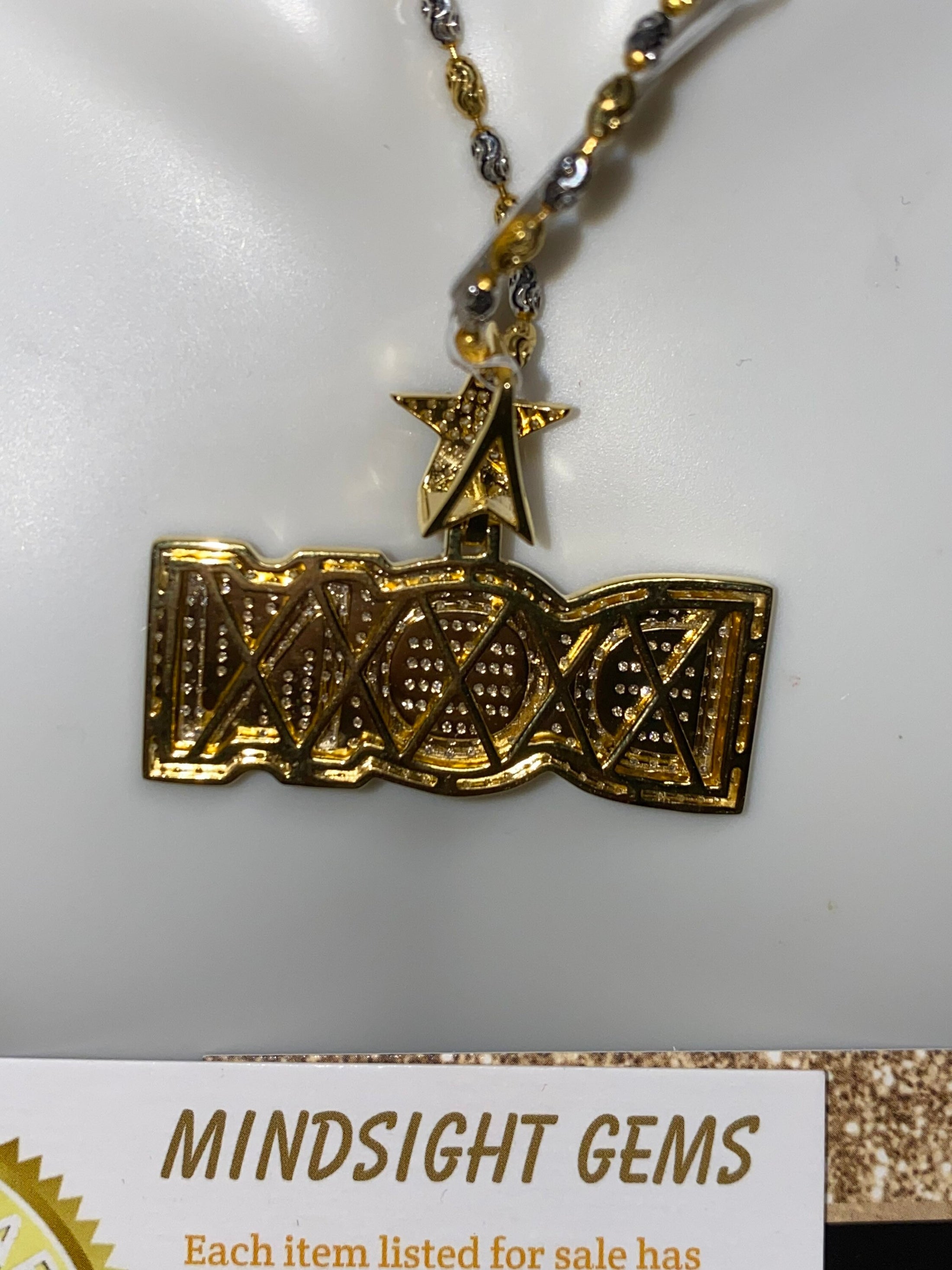 Real Gold Real Diamond Don Pendant | 10k Gold | Diamond Pendant | Boss | For Him | For Her | Christmas Gifts Free Appraisal included Sale!