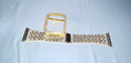 Load image into Gallery viewer, Luxury Diamond Apple Watch Bezel | 49mm Ultra Series | GRA Certified VVS | 14k Gold Vermeil Lab Grown 925 Stamped bezel for all Apple Watch
