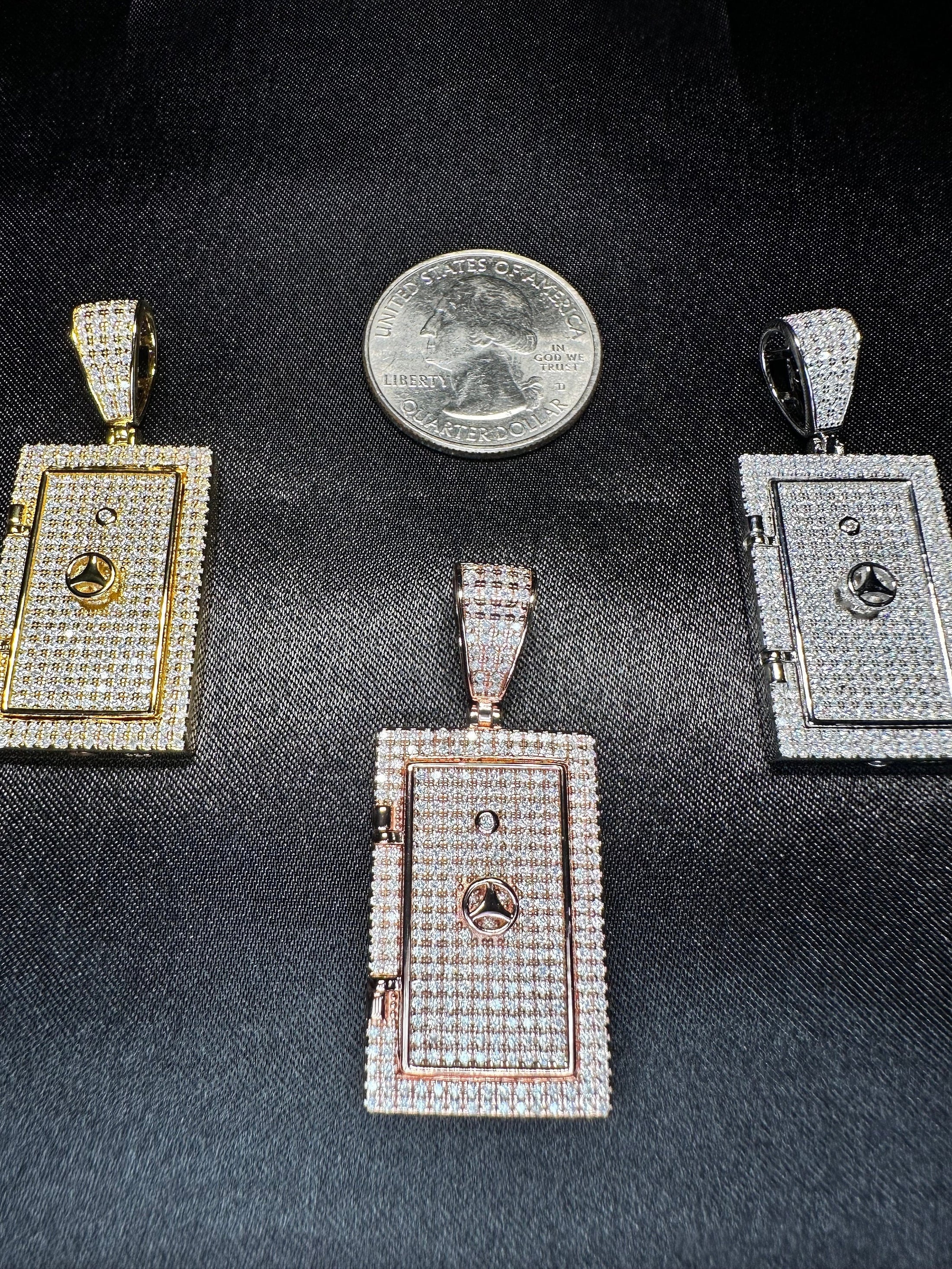 Certified Diamond Urn Pendant | Unique Memorial Jewelry Charm