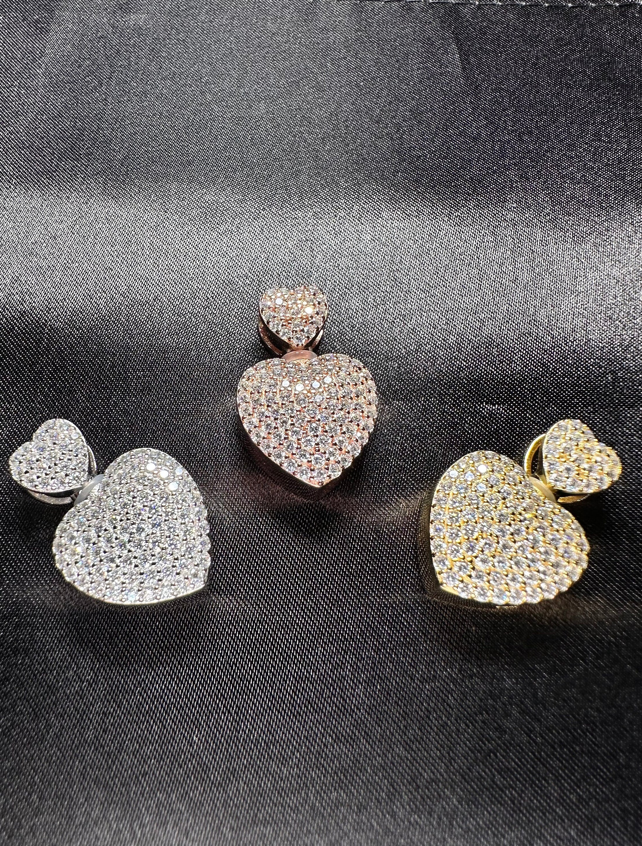 Ash Holder Pendant | Heart Urn | Keepsake Jewelry | VVS Diamond Charm