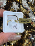 Cargar la imagen en la vista de la galería, 14K Solid Gold Solitaire Ring, 100% Pass Diamond Testers, GRA Certified Real Moissanite Diamond, Bridal Ring, Engagement Ring, Promise Ring,
