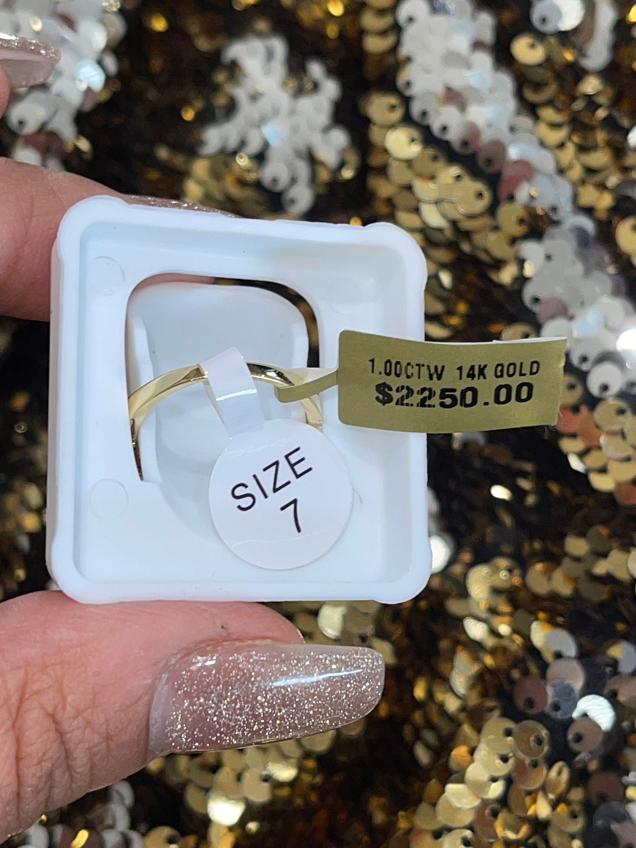 14K Solid Gold Solitaire Ring, 100% Pass Diamond Testers, GRA Certified Real Moissanite Diamond, Bridal Ring, Engagement Ring, Promise Ring,