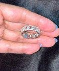 Load image into Gallery viewer, VVS 14k Gold Vermeil 925 Men Cuban Diamond Ring | Wedding Band | GRA Certified Moissanite Diamond Ring | Passes Diamond Testers Men Ring
