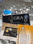 Cargar la imagen en la vista de la galería, VVS Diamond Gra certified real Moissanite bracelet, 14k white gold vermeil clover bracelet gift for her, Christmas gifts, anniversary gifts
