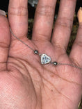 Load image into Gallery viewer, Heart Urn Bracelet, 14k gold vermeil Swarovski Crystal, Affordable Cremation bracelet, pet/human ash holder Jewelry, Memorial Keepsake Urns

