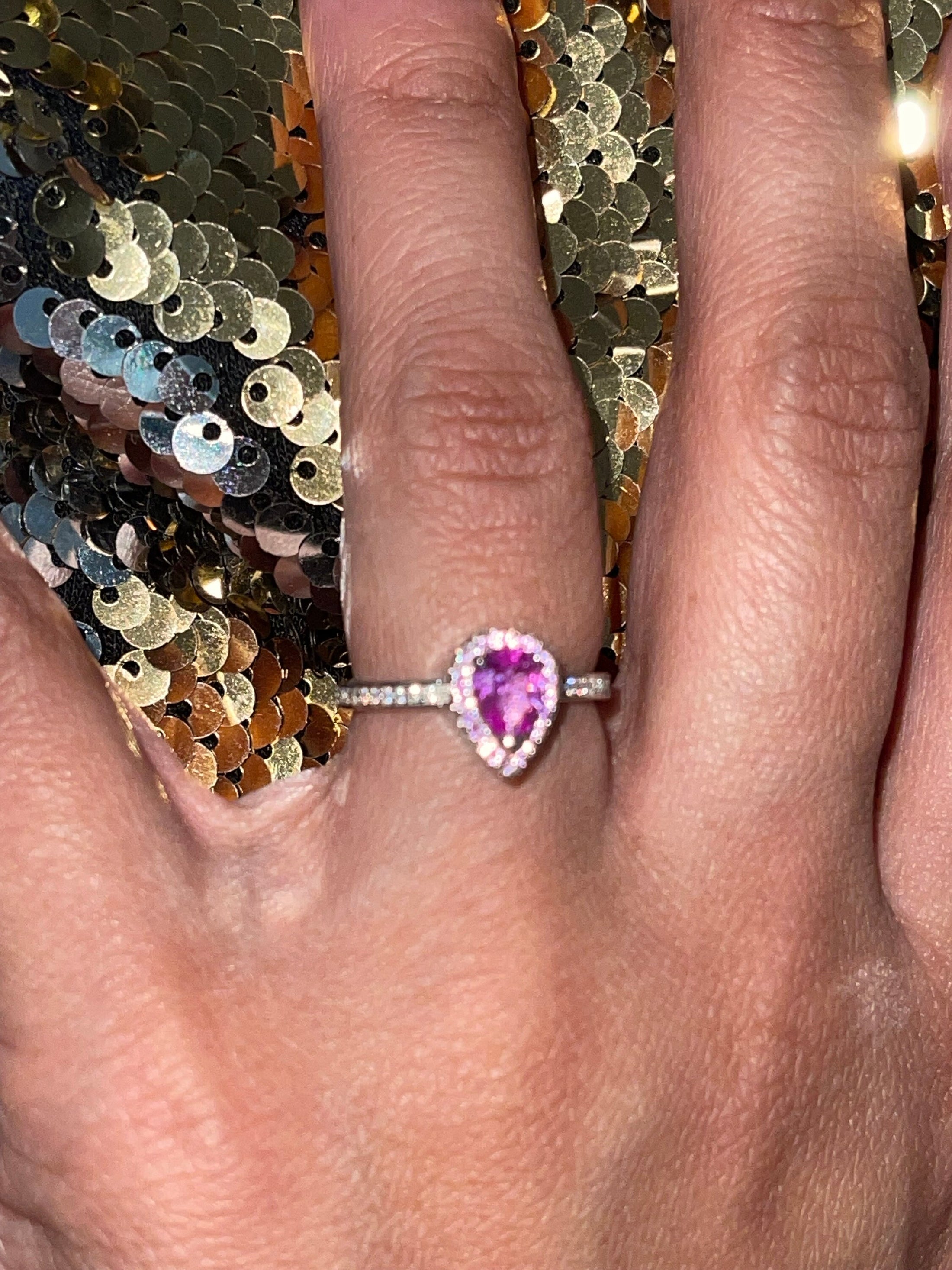 Pink Crystal Urn Ring, Cremation Ring for Ashes, Ash Holder ring, Memorial Keepsake urn ring, Urn jewelry, Pet/Human Ash holder, Beautiful