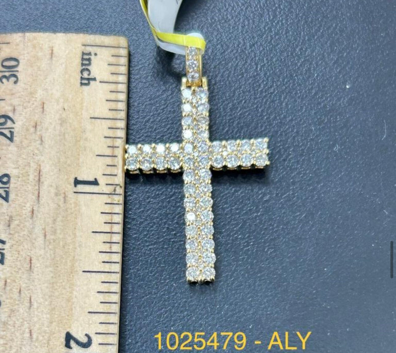 10k Solid Gold Real Diamond Cross Pendant Genuine Diamonds | Free Appraisal | Large collection of Custom Cross Jewelry Charms For men, Cross