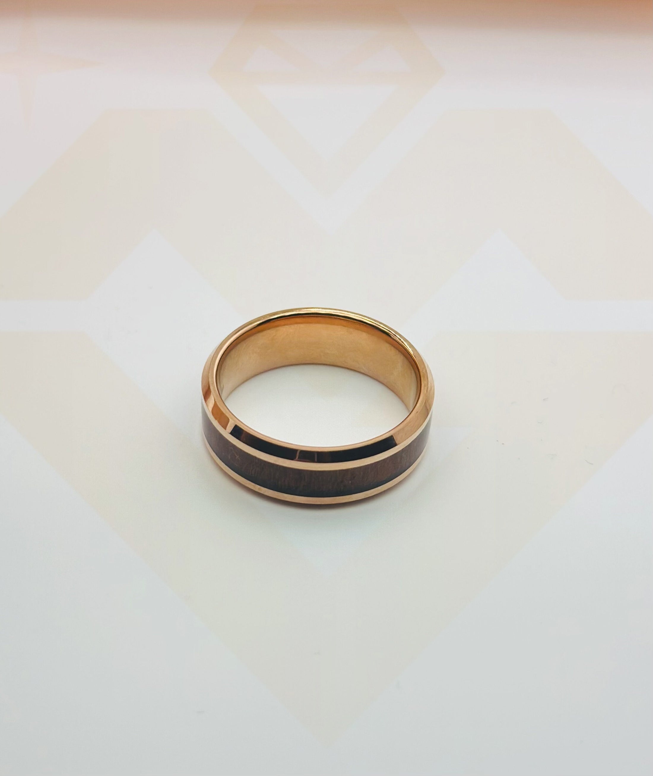 Stunning 14k Gold Vermeil Men's Wedding Band, Unique Tungsten Design - Eye of the Tiger, Wedding Band, Engagement Ring Men promise ring Sale