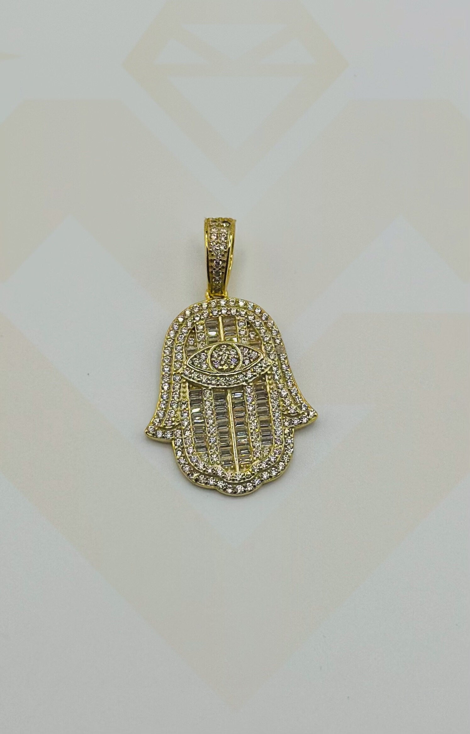 Hamsa Pendant, Evil Eye protection Hamsa Hand, Good Fortune Symbol Jewelry, Gifts for him, Gifts for her, Christmas Present, Birthday Gift