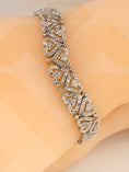 Load image into Gallery viewer, 14kt Real Gold 2 carat Natural SI certified Diamond Tennis Bracelet NOT plated FREE appraisal best Gift Unbeatable unbelievable Best Gift!
