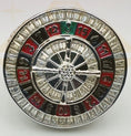 Load image into Gallery viewer, 14k Roulette Ring 3D Design VVS Diamond, Casino Ring, Gamble Las Vegas Roulette Ring, Men Unique Custom Ring, Gambler Gift Fun Spinning ring

